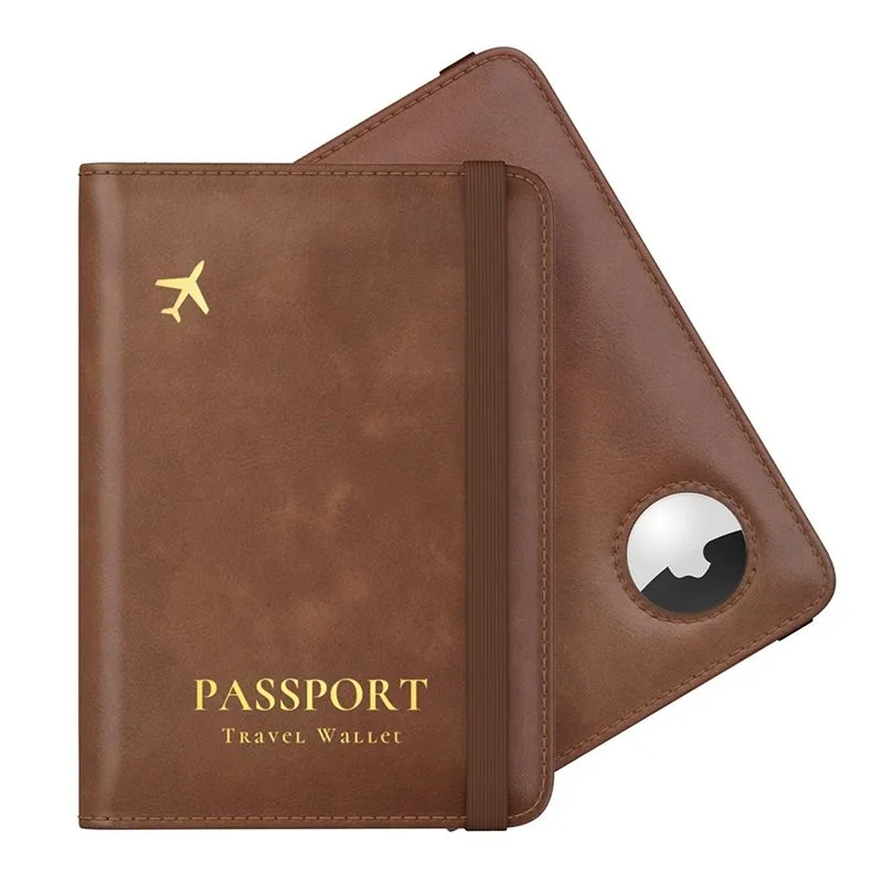 Passport Wallet Rfid - ABRT-Passport Holder With RFID Blocking For