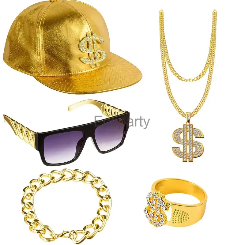 Men'S Accessories In The 80S - 80s 90s Hip Hop Costume Accessories