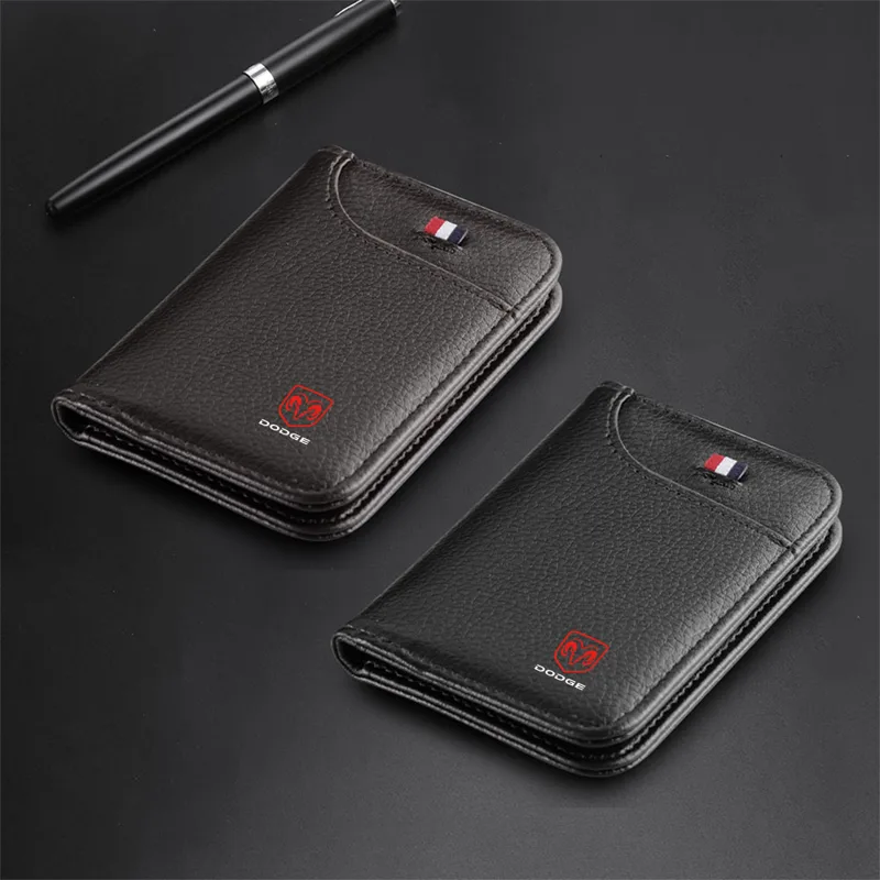 Men'S Accessories High End - Car Leather ID Bags Storage Bag