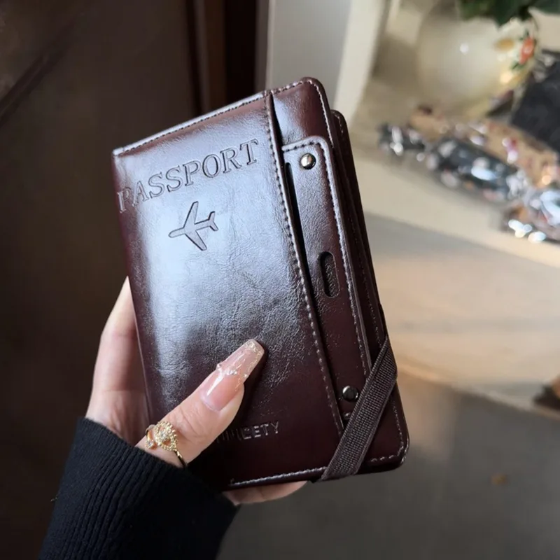Passport Wallet Rfid - Passport Holder and Wallet in One,