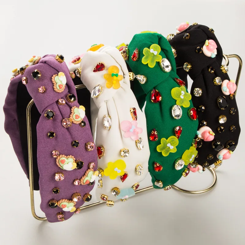 Men'S Accessories High End - Hot-selling new gingerbread man decorative headband