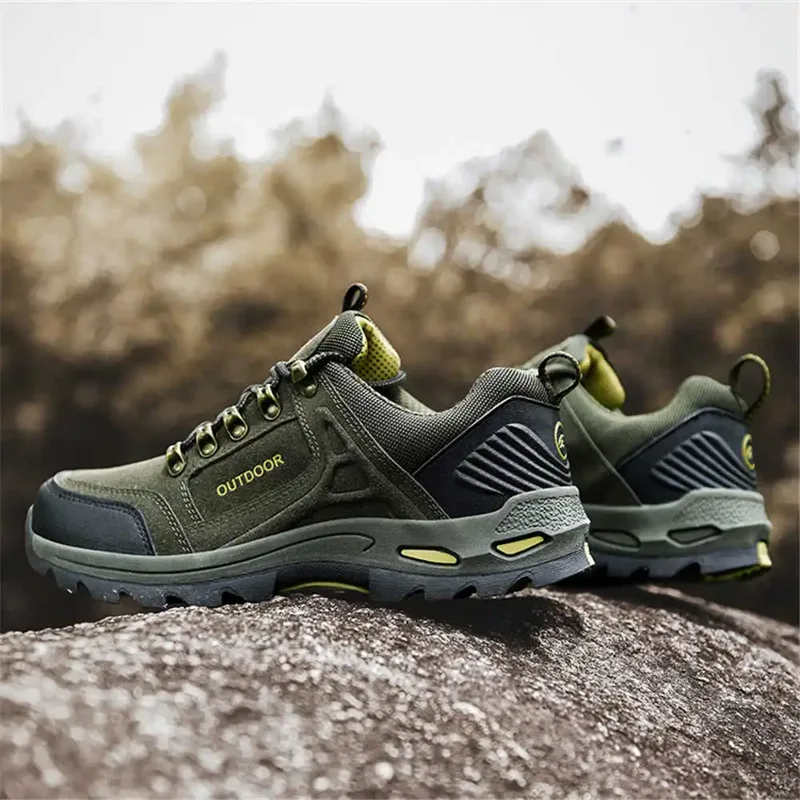 Men Accessories Low Price - Non-slip Lace Up Hiking Tennis For