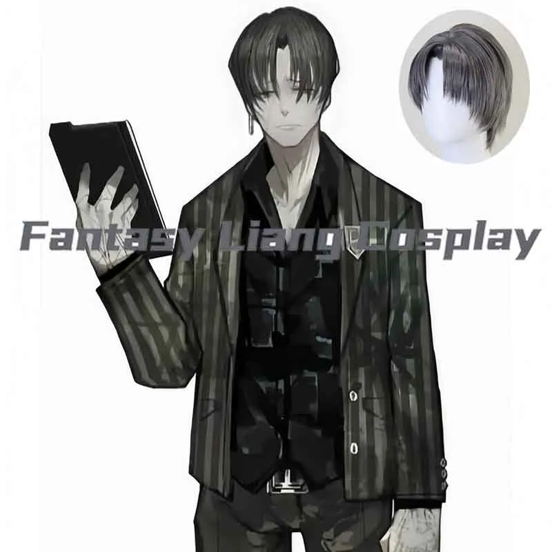 Men Accessories Korea - Anime Limbus Company Virgil Cosplay Wig