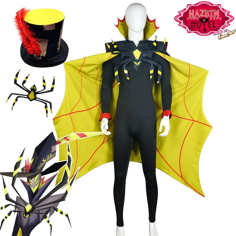 Men Accessories Korea - Hazbin Hotel Cosplay Costume Sinner Lord