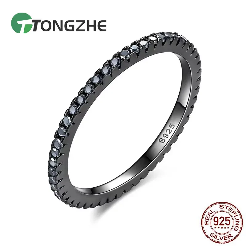 Men Accessories Brand - TONGZHE Luxury Concise Rings for Women