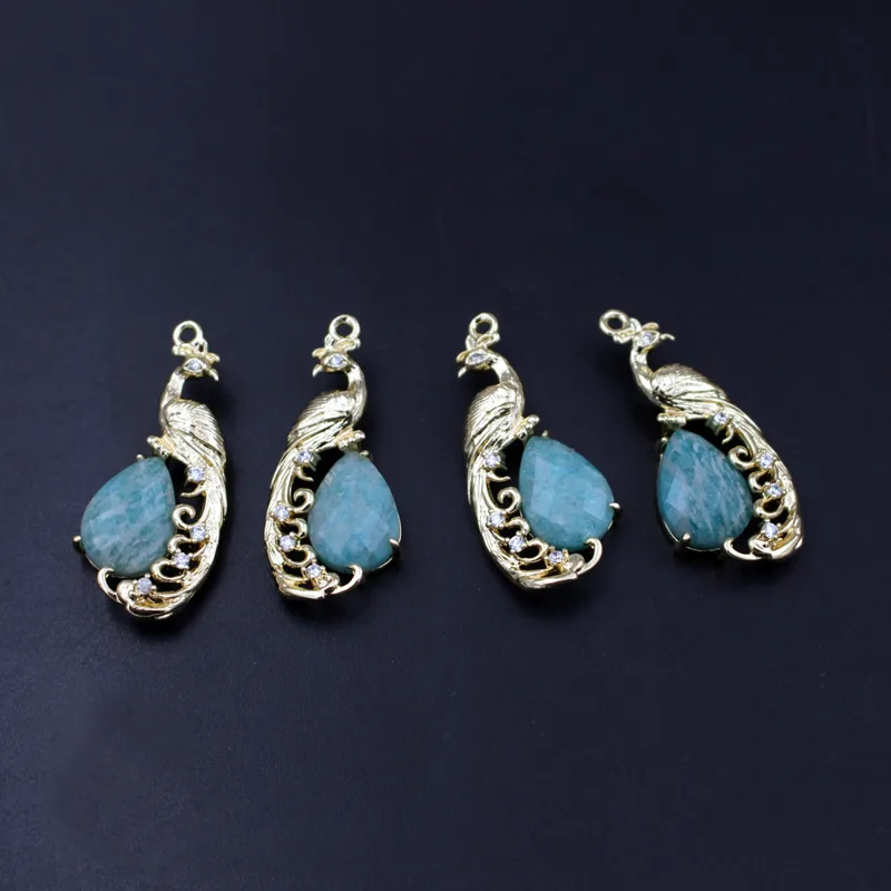 Men Accessories Earrings - 4pcs DIY Jewelry Accessories CZ Faceted