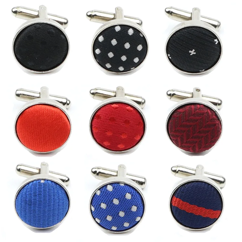 Men'S Accessories Jewelry Brands - High Quality Dot Design Cufflinks For