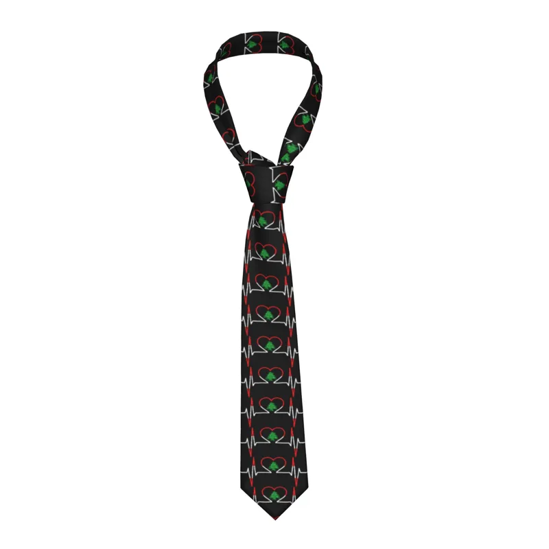 Men Accessories Lebanon - Heartbeat Ecg Lebanon-Lebanese Country Flag Color