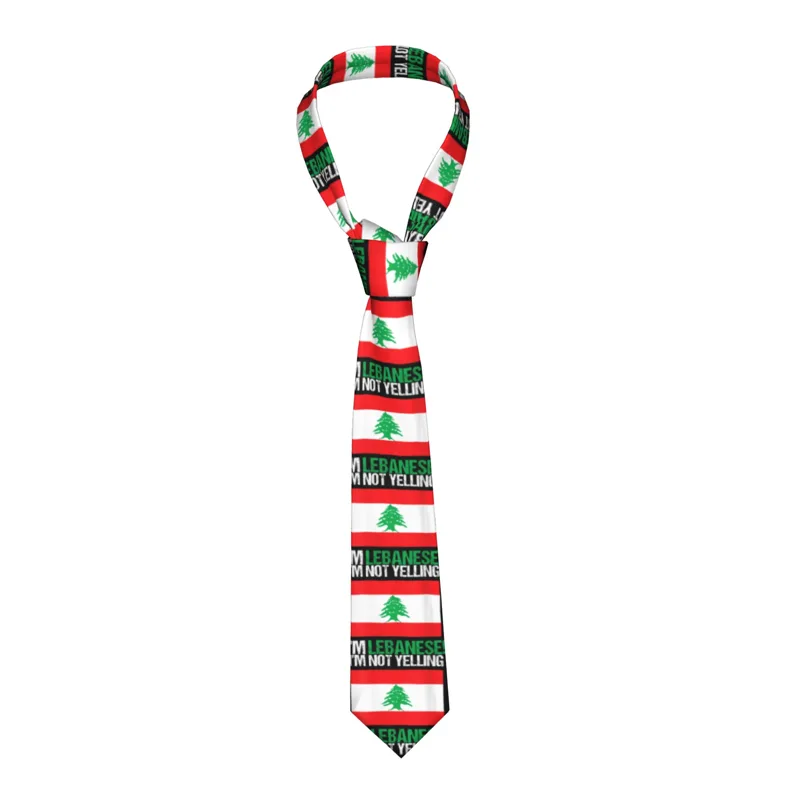 Men Accessories Lebanon - Mens Tie I'm Not Yelling Lebanese