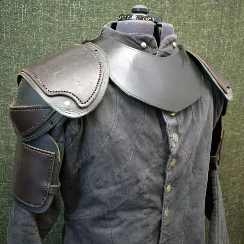 Men'S Viking Accessories - Medieval Viking Knight Warrior Shoulder Guard
