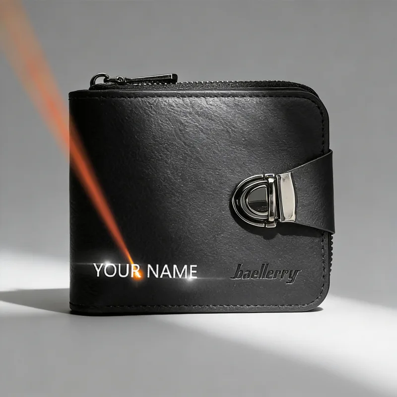 Coin Holder Men - Baellerry New Name Engraving Men Short