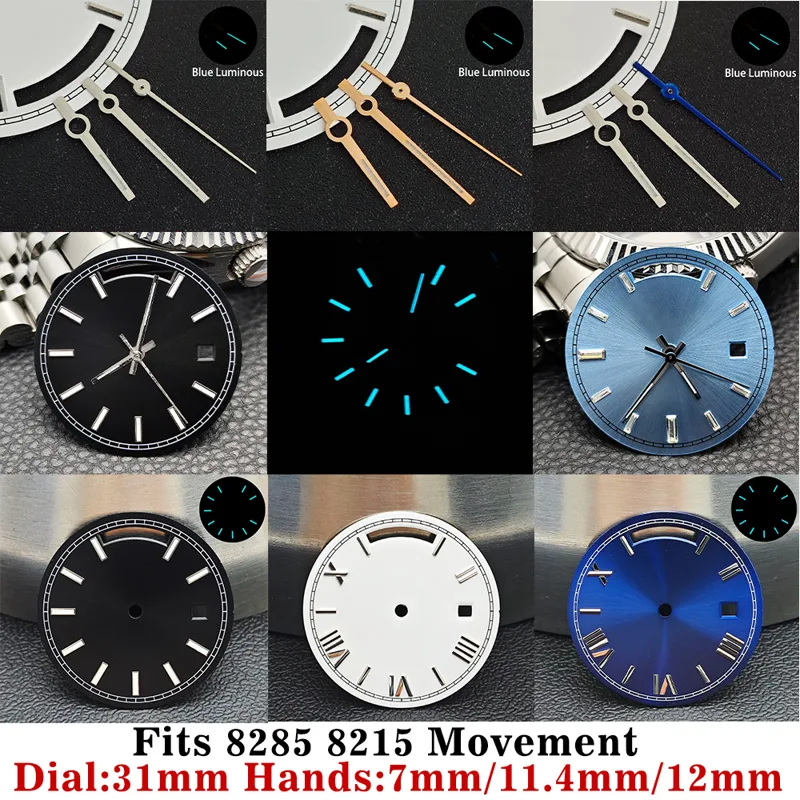 Men'S Accessories Watches - 31mm Dial High Quality Blue Luminous