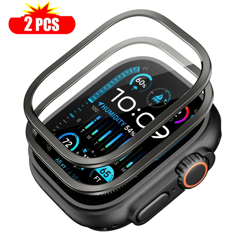 Men'S Accessories Watches - 2pcs Tempered Glass for Apple Watch