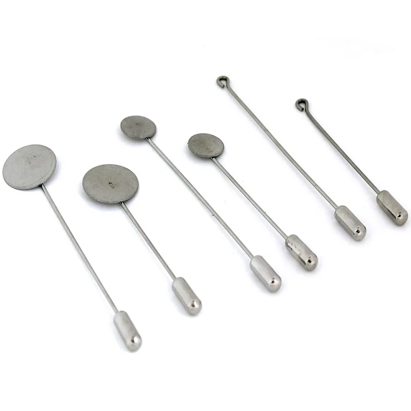 10pcs/Lot 10 15mm Stainless St - Men Accessories Brooch recension och pris