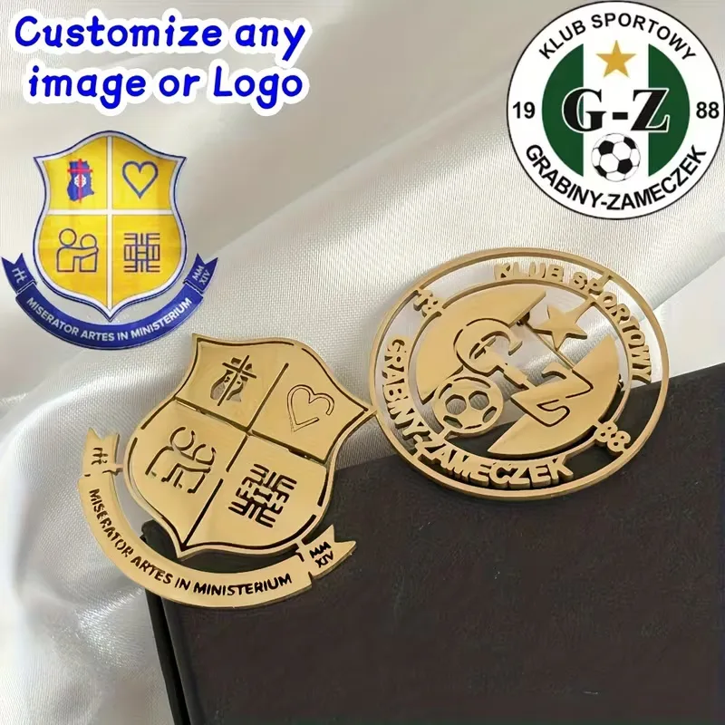 Custom Logo Brooch Simple Crea - Men Accessories Brooch recension och pris