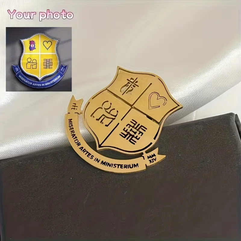 Custom Logo Brooch Simple Crea - Men Accessories Brooch recension och pris