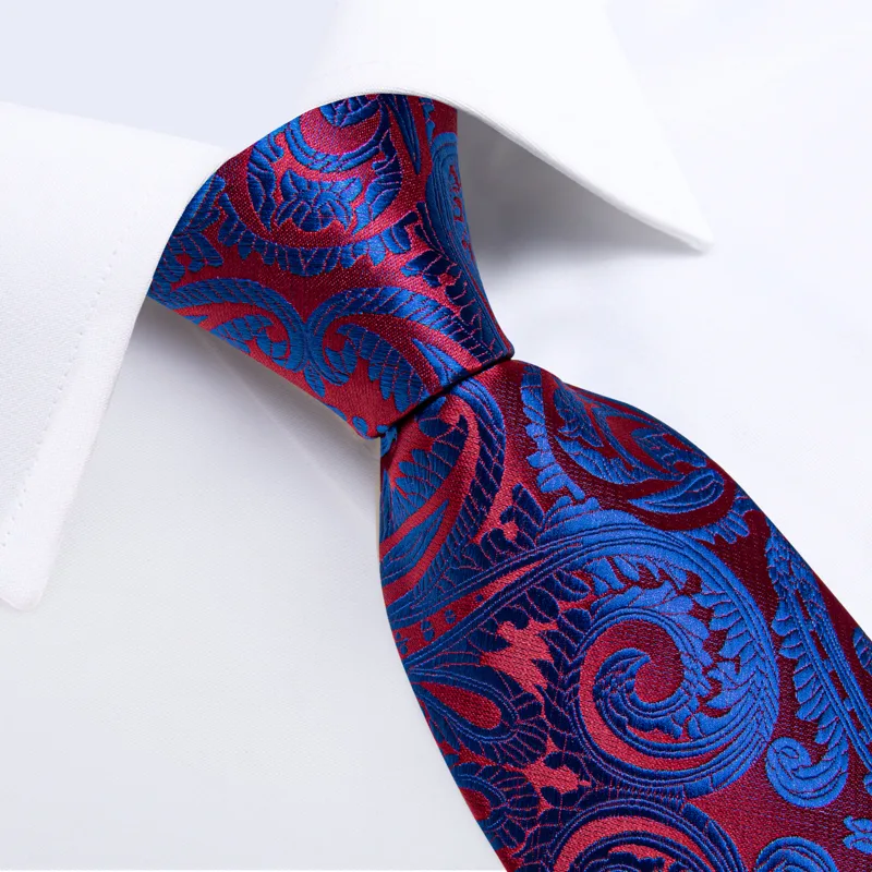 Men Tie with Luxury Blue Cryst - Men Accessories Neck Chain recension och pris