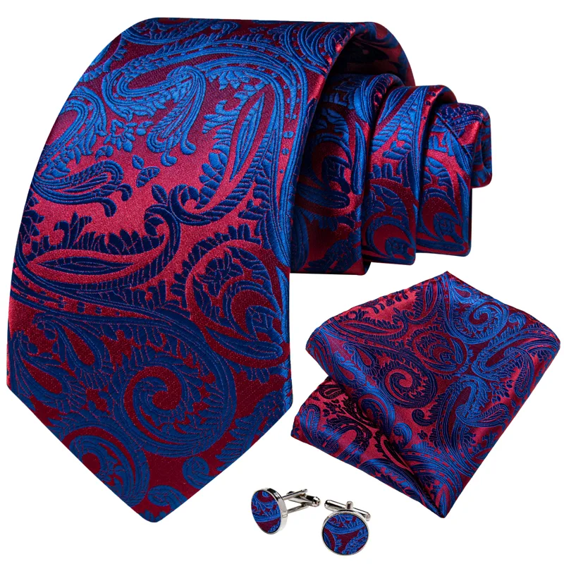 Men Tie with Luxury Blue Cryst - Men Accessories Neck Chain recension och pris