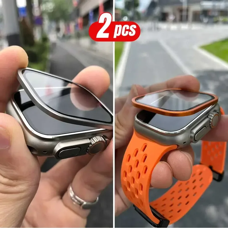 2PCS Titanium Metal Frame for  - Men'S Accessories Watches recension och pris