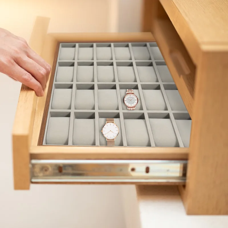 24 Slot Watch Box Watch Organi - Cufflink Box Set recension och pris