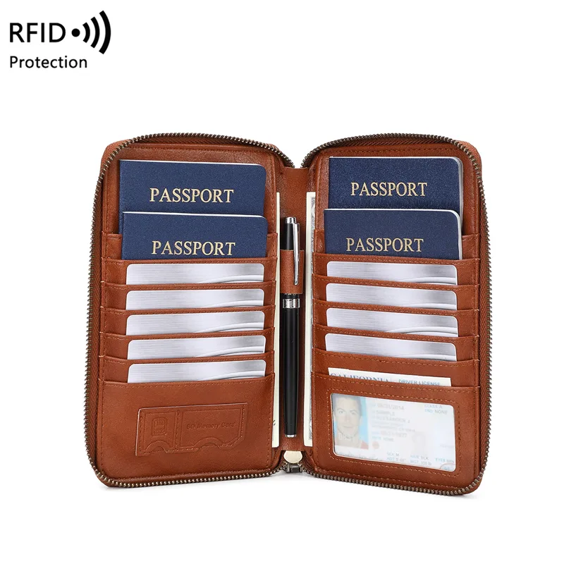 Trendy Airplane Design RFID Bl - Passport Wallet Rfid recension och pris