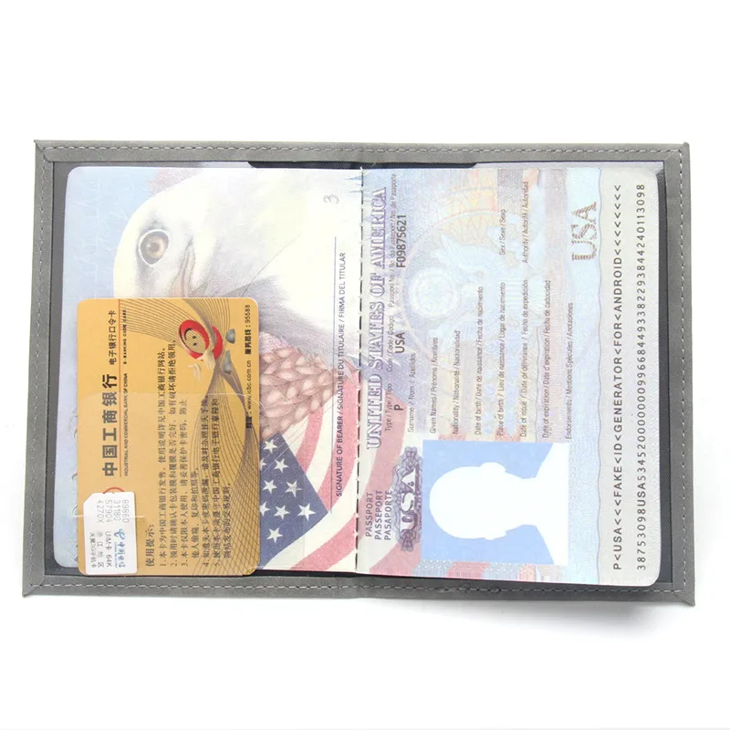 Lovely Map Passport Cover Fash - Passport Wallet Rfid recension och pris