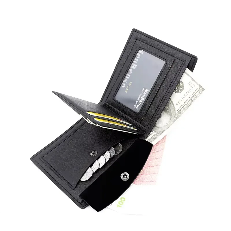 Name Engraving Short Men's Wal - Coin Holder Men recension och pris