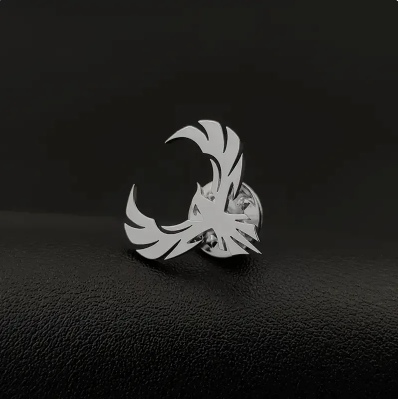Stainless Steel Brooch For Men - Men Accessories Brooch recension och pris