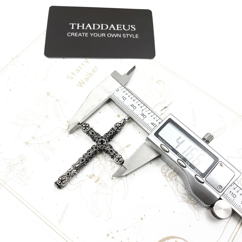 Richly Ornamented Cross Pendan - Men'S Accessories Jewelry Brands recension och pris