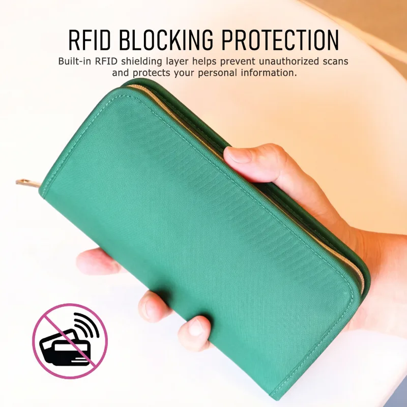 RFID Blocking Passport Holder  - Passport Wallet Rfid recension och pris