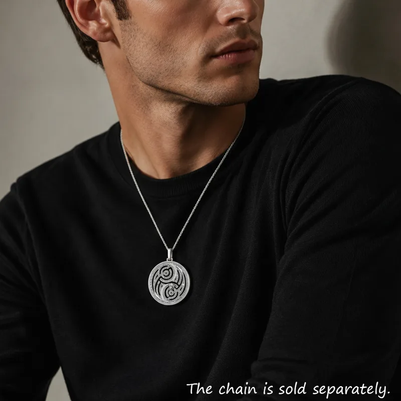 Panther Maze Round Pendant Bra - Men'S Accessories Jewelry Brands recension och pris