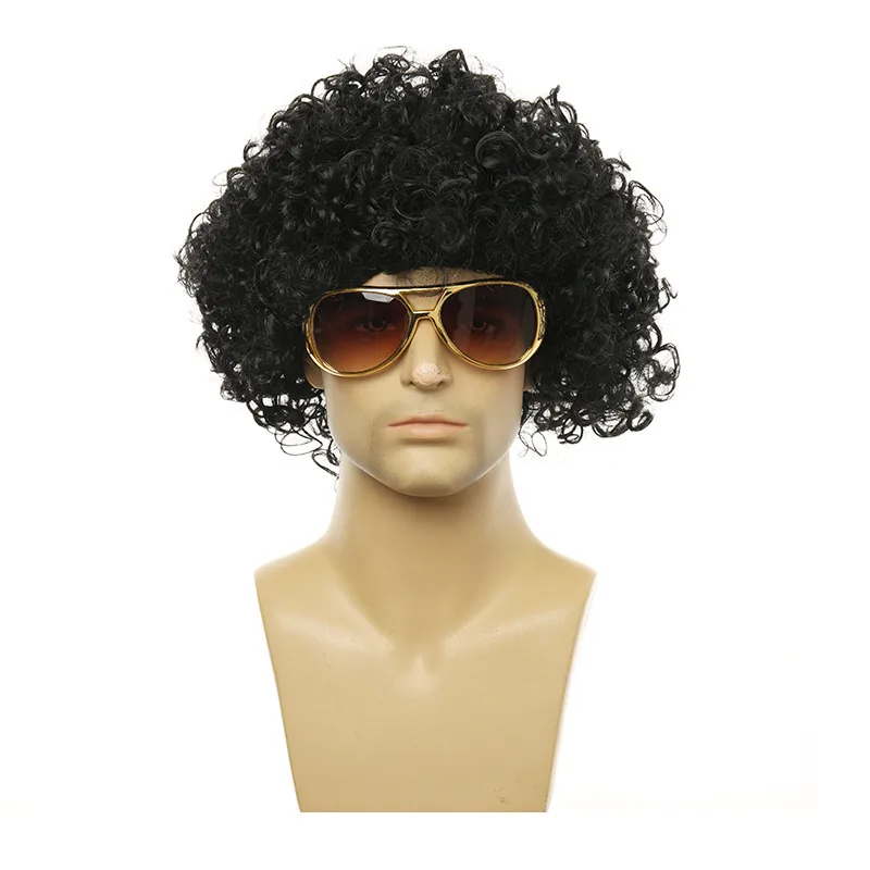 Unisex Big Curly Afro Wig - 3  - Men'S Accessories In The 80S recension och pris