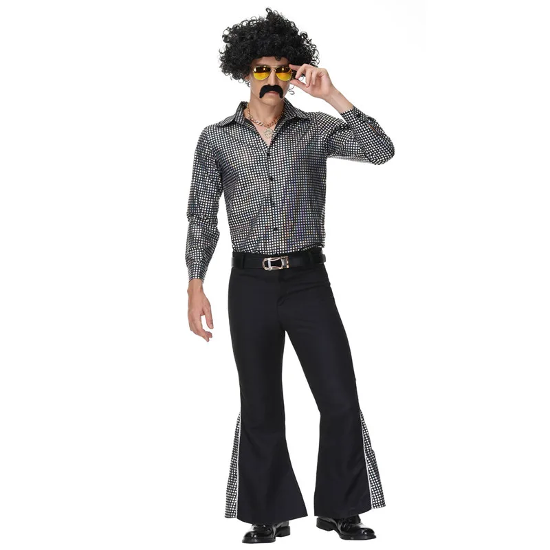 Unisex Big Curly Afro Wig - 3  - Men'S Accessories In The 80S recension och pris
