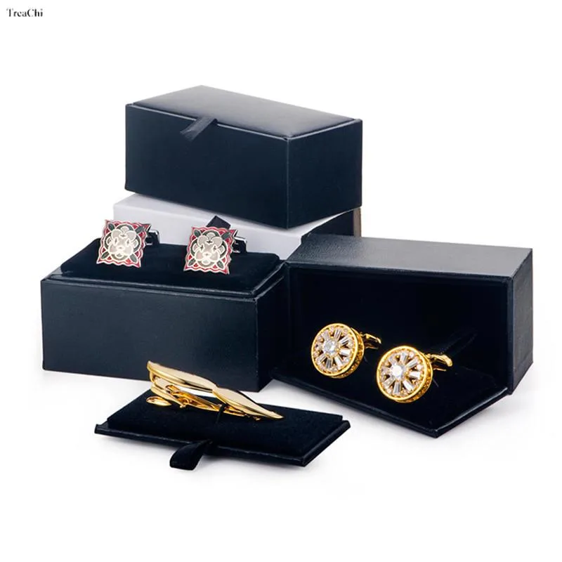 Luxury Tie Clip Cufflinks Stor - Cufflink Box Set recension och pris