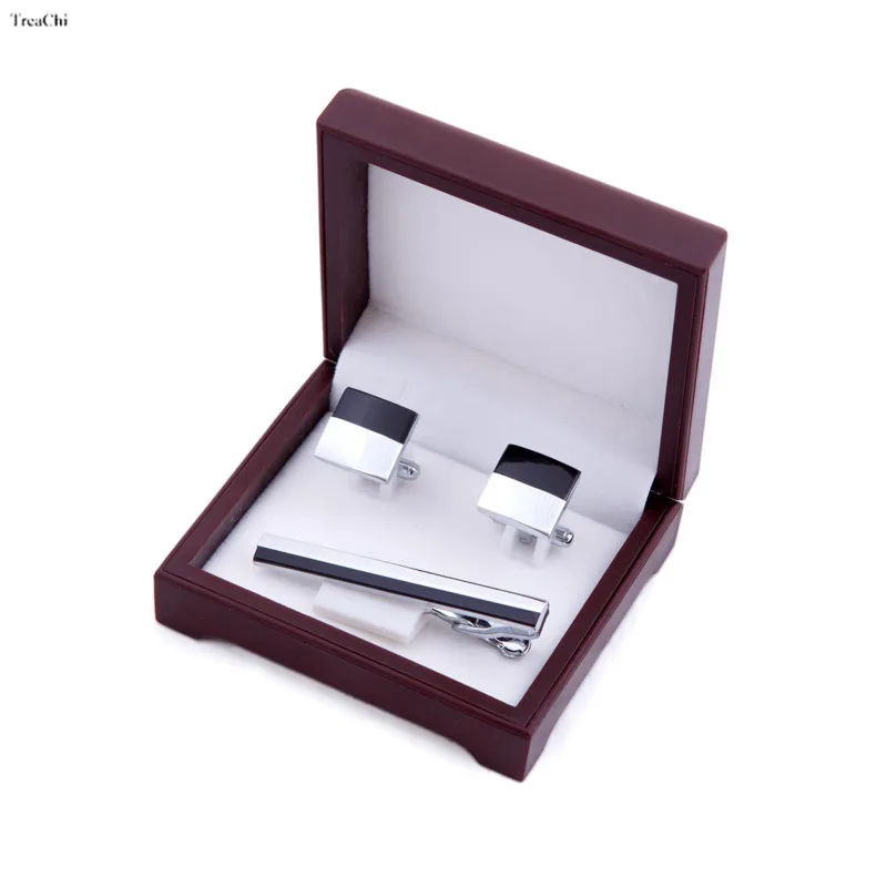 Luxury Tie Clip Cufflinks Stor - Cufflink Box Set recension och pris