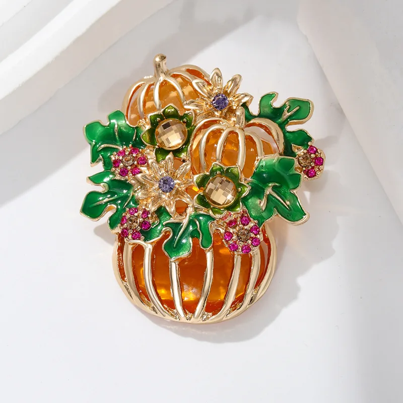 Enamel Pumpkin Flower Bouquet  - Men Accessories Bouquet recension och pris