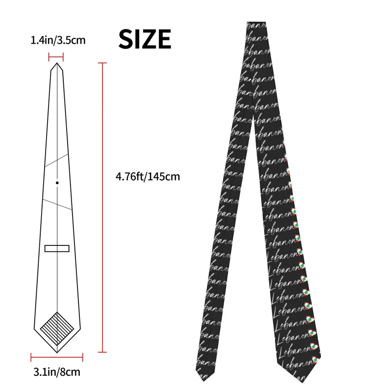 Men's Tie Lebanon Lebanese Fla - Men Accessories Lebanon recension och pris