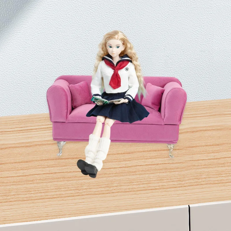 1:6 Dollhouse Sofa Couch Dustp - Cufflink Box Set recension och pris