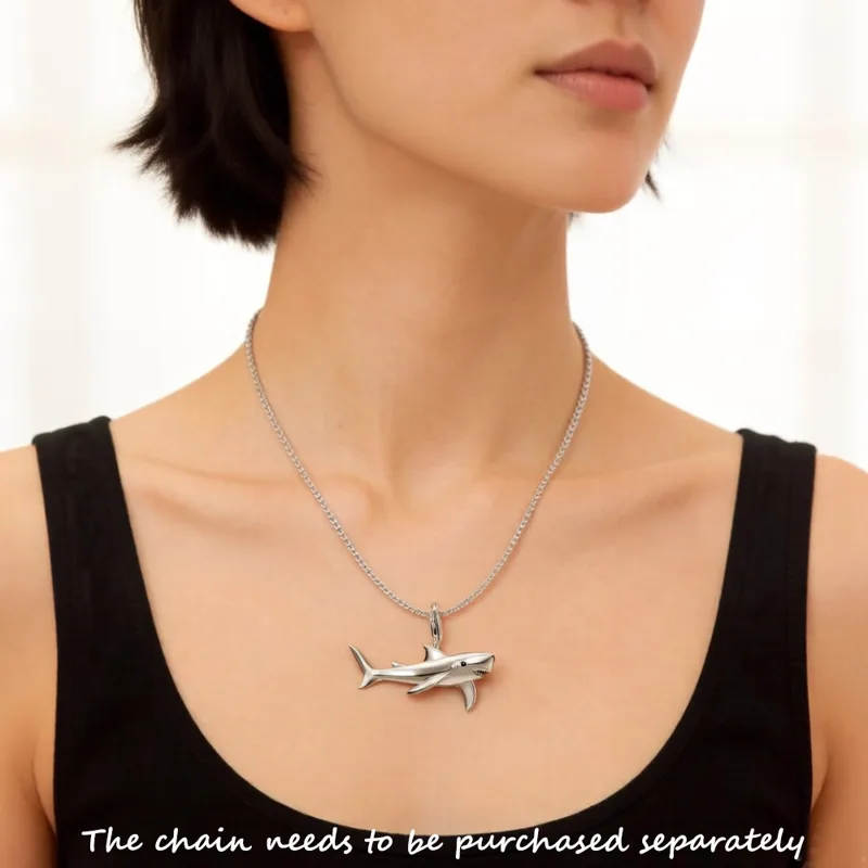 Pendant Shark Brand New Fashio - Men'S Accessories Jewelry Brands recension och pris