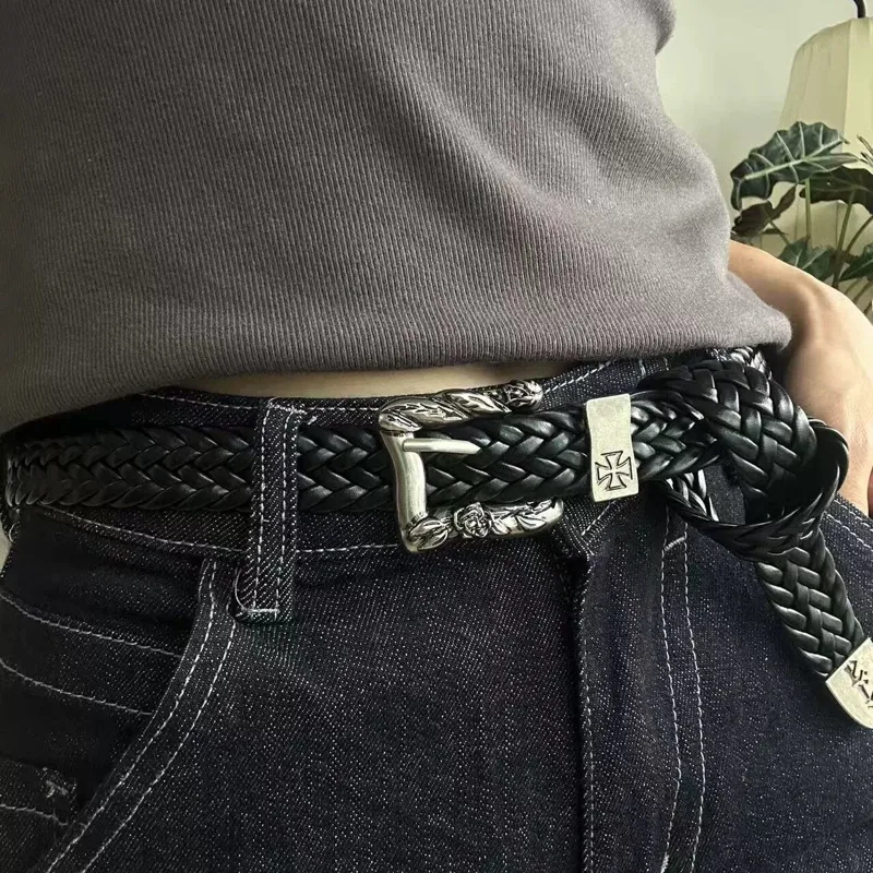 New Fashion Belt Male Cross Hi - Men'S Accessories High End recension och pris