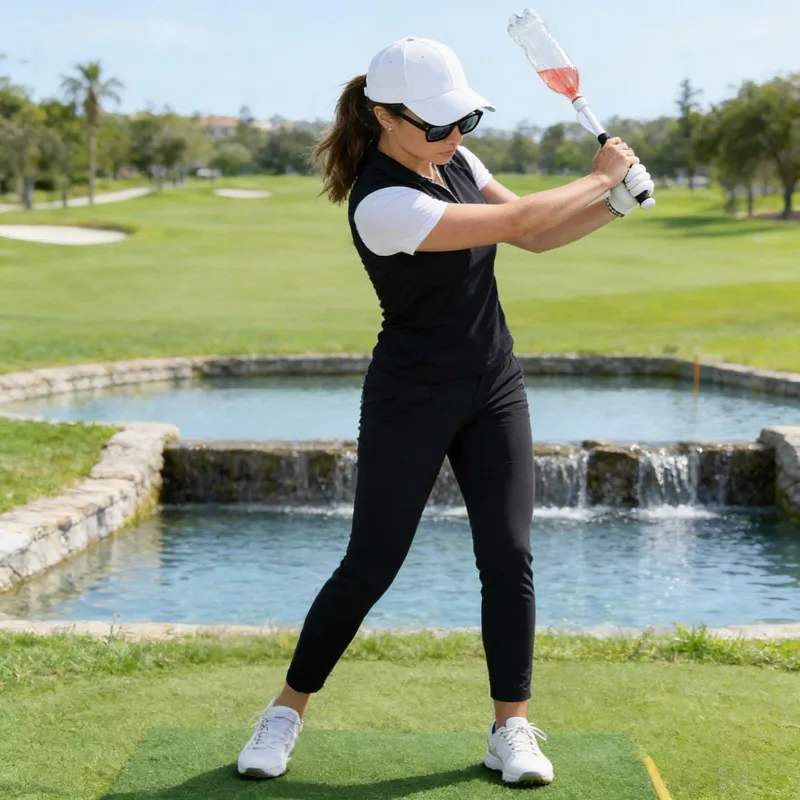 Golf Swing Training Aid Adjust - Coin Holder Men recension och pris