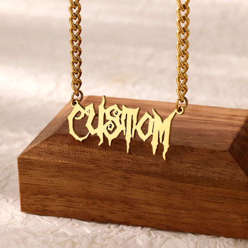 Custom Name Necklaces For Wome - Men Accessories Neck Chain recension och pris