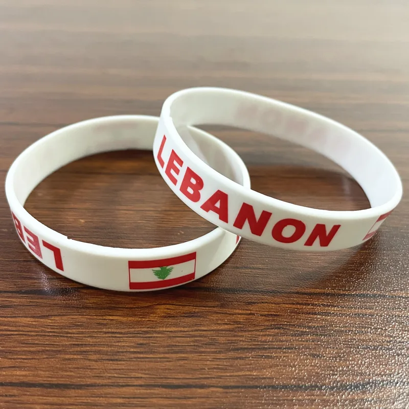 2pcs Lebanon Flag Silicone Bra - Men Accessories Lebanon recension och pris