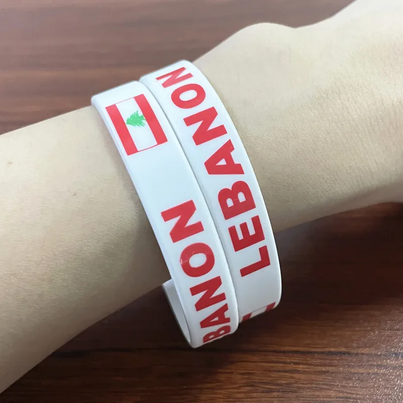 2pcs Lebanon Flag Silicone Bra - Men Accessories Lebanon recension och pris
