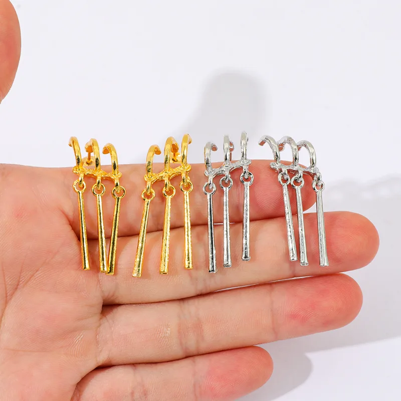 1pair One Piece Zoro Anime Cos - Men Accessories Earrings recension och pris