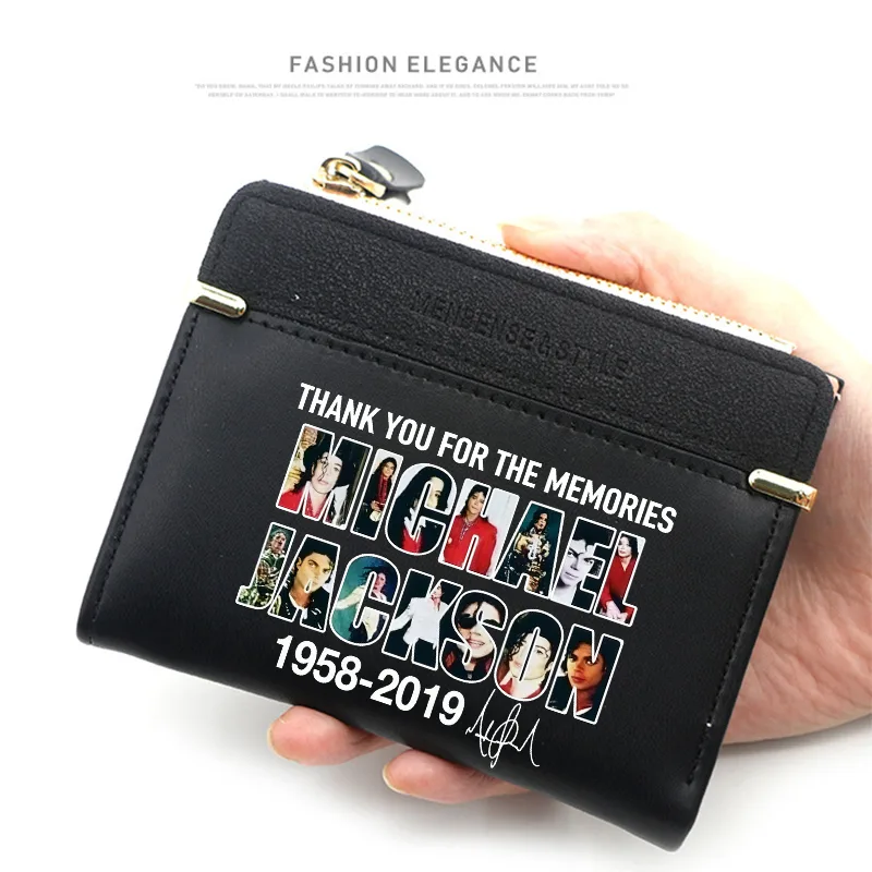 Michael Jackson Wallet Short C - Coin Holder Men recension och pris
