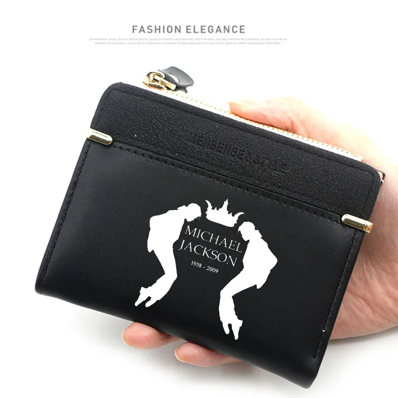 Michael Jackson Wallet Short C - Coin Holder Men recension och pris
