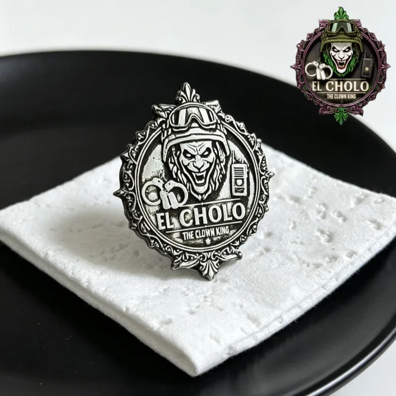 Custom Clown Logo Brooch Perso - Men Accessories Brooch recension och pris