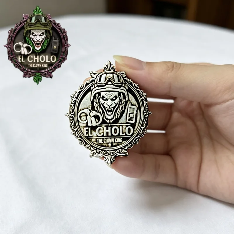 Custom Clown Logo Brooch Perso - Men Accessories Brooch recension och pris