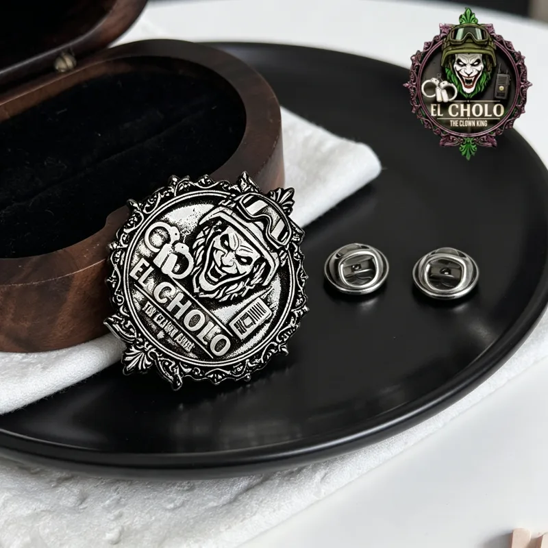 Custom Clown Logo Brooch Perso - Men Accessories Brooch recension och pris
